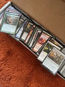 800 Card Bulk Lot Non-English MTG Magic Cards - Image 1