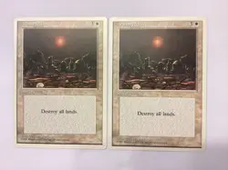 Magic the Gathering Armageddon 4th Fourth Edition Regular 1995 Mint - Image 1