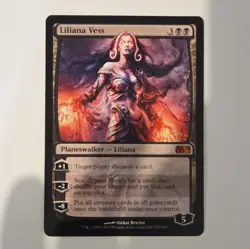 Wizards of the Coast Liliana Vess Core Set 2011 Regular Mythic Black Planeswalk… - Image 1