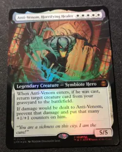 Anti-Venom, Horrifying Healer - Foil - Extended Art - SPM - MTG - EN - NM - 0244 - Image 1