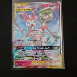 The Pokemon Company Gardevoir & Sylveon GX TAG TEAM Holo UR 130/214 EN 2019 - Image 1