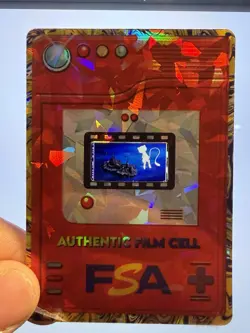 Pokemon-35mm Film Cell-FSA-Cracked Ice Holder- Mew - Image 3