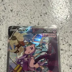 Pokemon TCG Mew V Fusion Strike Full Art Holo Ultra Rare 251/264 180 HP - Image 3