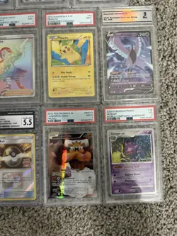 Pokemon Card Collection Graded Lot Pikachu Gengar Staff - Image 4