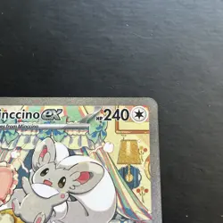 Pokemon - Cinccino ex 119/086 - ME04: Chaos Rising Full Art - Image 2