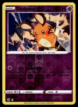 DEDENNE - 067/172 Common Brilliant Stars Pokemon NM - Image 1