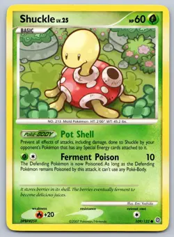 Shuckle 109/132 Secret Wonders Pokemon LP - Image 1