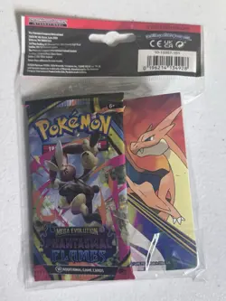 Pokemon TCG Mini Portfolio Holds 60 Cards + Phantasmal Flames Booster Pack - Image 2