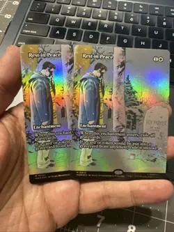 2x MTG Rest In Peace (Borderless) Marvel Universe Foil - Image 1