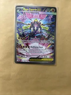 Pokemon Mega Zygarde ex 2026 120/088 Secret Rare Mega Evolution Perfect Order NM - Image 1