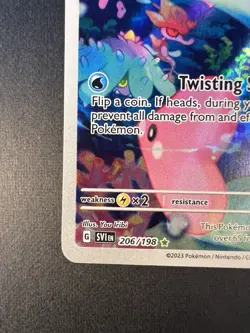 Pokemon Wiglett SV01 Scarlet & Violet Illus Rare Full Art Holo English 206/198 - Image 5