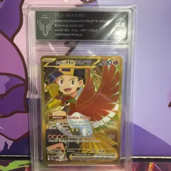 Pokemon TCG: Ethans Ho-oh EX 239/182 Destined Rivals Full Art Hyper Rare Gold NM - Image 1