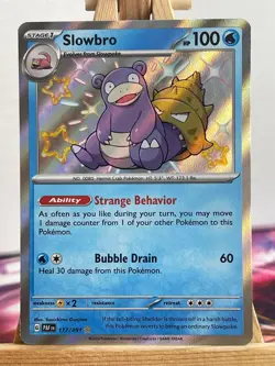 Lahmus Shiny 117/091 Paldeas Schicksale Englisch NM Pokemon - Image 1