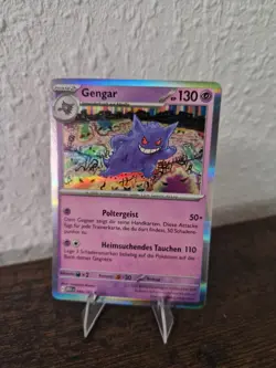 Gengar 094/165 Reverse Holo NM Deutsch Pokemon 151 Karmesin & Purpur Near Mint - Image 1