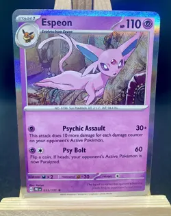 Eeveelutions Complete Prismatic Evolutions Holo Pokemon Cards Bundle (8) - NM - Image 4