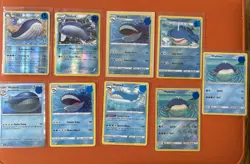 Pokemon Wailord & Wailmer Bundle x9 Cards NM/MP - Image 1