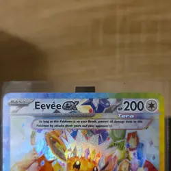 Pokemon TCG Eevee EX 174 Prismatic Evolutions Black Star Promo Card - Image 3