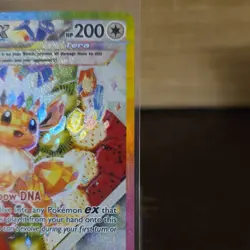 Pokemon TCG Eevee EX 174 Prismatic Evolutions Black Star Promo Card - Image 5