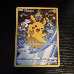Pokemon Pikachu SWSH020 Sword & Shield Promo Holo Promo English - Image 1