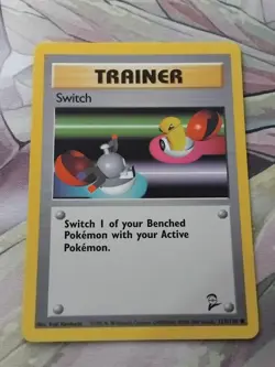 Pokemon TCG Switch Base Set 2 123/130 Regular LP. - Image 1