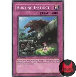 Yugioh Hunting instinct SD09-EN028 Common 1st Edition LP - Image 1