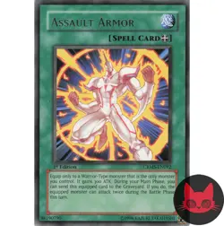 Yugioh Assault Armor CRMS-EN092 Rare 1st Edition NM - Image 1