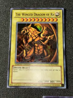 Yugioh Gotterkarten Set LC01-EN001 LC01-EN002 LC01-EN003 NM Slifer Ra Obelisk - Image 2