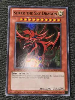 Yugioh Gotterkarten Set LC01-EN001 LC01-EN002 LC01-EN003 NM Slifer Ra Obelisk - Image 5