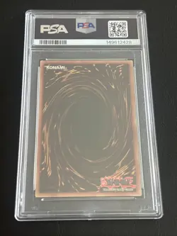 Konami 2002 Yu-Gi-Oh! Blue-Eyes White Dragon SDK-001 1st Ed PSA 4 - Image 2