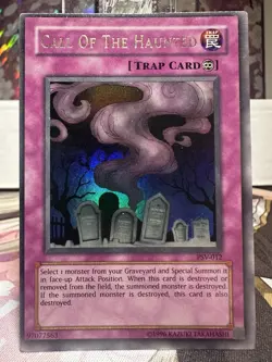 Call Of The Haunted - PSV-012 - Original Print - Ultra Unlimited - MP - YuGiOh - Image 1