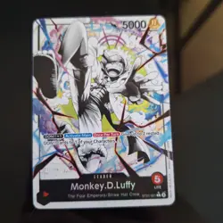 Monkey D Luffy ST21-001 Leader Parallel Starter Deck EX Gear 5 Promo One Piece - Image 1