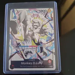 Monkey D Luffy ST21-001 Leader Parallel Starter Deck EX Gear 5 Promo One Piece - Image 3