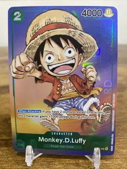 Monkey.D.Luffy (Anime Expo 2023) P-037 One Piece Promotion Cards Foil - Image 1