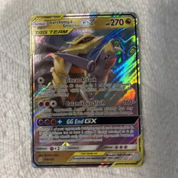 Garchomp & Giratina GX 146/236 Sm-Unified Minds Holo super cool card, would buy - Image 1