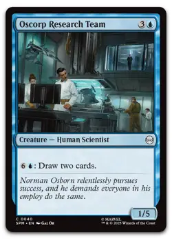 Oscorp Research Team #40 (NM) Spider-Man SPM Magic MTG - Image 1