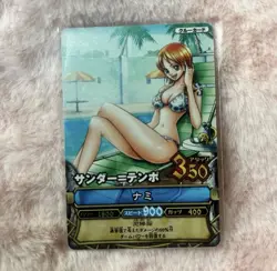 One Piece One Py Berry Match IC Nami Bikini Card Swimsuit Holo C013 - Image 1