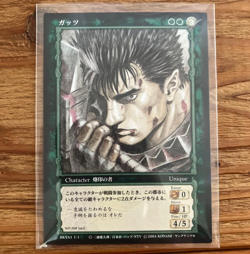 Berserk TCG Promotion rare BKYAl 1/1 Guts LV3 Trading Card Game Konami Japan - Image 1