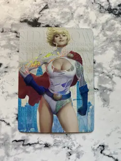Goddess Story Cartoon Party Doujin Holo DC Card - Superwoman DC Waifu Alt Art B - Image 1