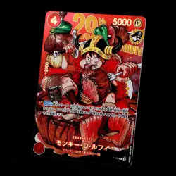 PSL ONE PIECE Card Game P-159 Monkey D. Luffy Jump 33 Japanese Deluxe edition - Image 1
