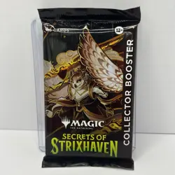 Magic: The Gathering Secrets of Strixhaven Collector Booster Pack ~ Sealed - Image 1