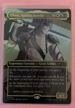 Oloro, Ageless Ascetic (Rainbow Foil) Secret Lair Drop FOIL - Image 1