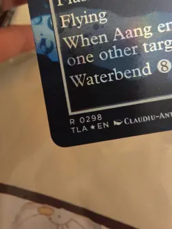 FOIL Aang, Swift Savior 298 (Borderless) Avatar The Last Airbender MTG RARE - Image 3