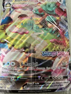 Snorlax VMAX 2021 Pokemon Sword & Shield Game Stop Promo 142/202 JUMBO - Image 2