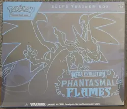POKEMON TCG PHANTASMAL FLAMES ELITE TRAINER BOX ETB NEW SEALED - Image 1
