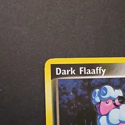 Pokemon TCG Dark Flaaffy 33/109 Team Rocket Returns Reverse Holo English 80HP - Image 2