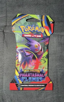 Pokemon TCG Mega Evolution Phantasmal Flames Sleeved Booster Pack Lot of 10 New - Image 3