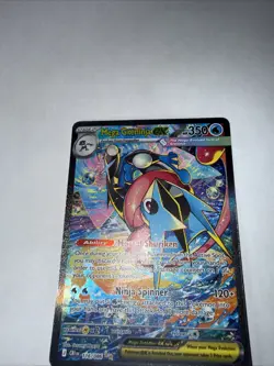 Mega Greninja ex SIR 116/086 Chaos Rising Special Illustration Rare Pokemon TCG - Image 3