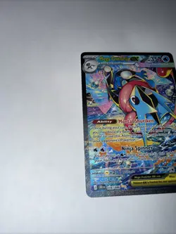 Mega Greninja ex SIR 116/086 Chaos Rising Special Illustration Rare Pokemon TCG - Image 5