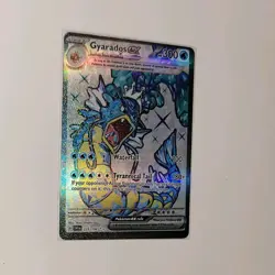 Pokemon Gyarados ex 225/198 Scarlet & Violet Ultra Rare Full Art Holo EN 2023 - Image 1