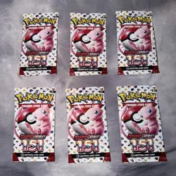 Pokemon TCG Scarlet & Violet 151 Booster Bundle Sealed New (6 packs) - Image 1